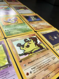 First edition Team Rocket Pokemon Cards Bundle Mixed Conditions 1999 WOTC - Image 5