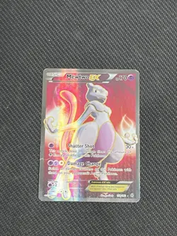 Pokemon Mewtwo EX 158/162 Breakthrough Full Art Ultra Rare Holo Card - Image 2