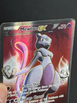 Pokemon Mewtwo EX 158/162 Breakthrough Full Art Ultra Rare Holo Card - Image 3