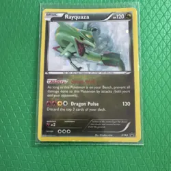 Rayquaza XY141 XY Promo Holo Basic 120 HP Dragon Blast Pokemon Card - Image 1