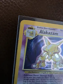 Pokemon Alakazam 11/130 Base Set 2 Holo Rare Psychic 2000 English - GRADING POT - Image 2