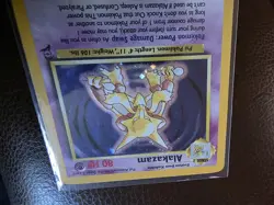 Pokemon Alakazam 11/130 Base Set 2 Holo Rare Psychic 2000 English - GRADING POT - Image 4