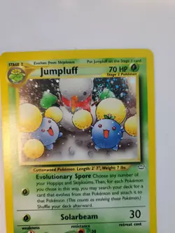 Jumpluff Neo Holo Pokemon Card Base WOTC NM + U - Image 4