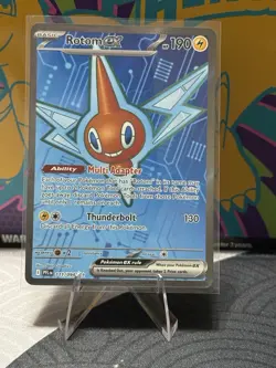 Pokemon Rotom ex Ultra Rare Me02: Phantasmal Flames 111/094 Holo Card Near mint - Image 1