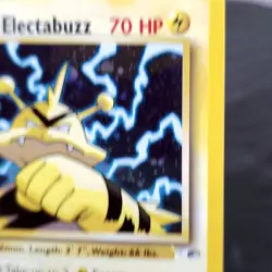 Lt. Surge's Electabuzz 6/132 Gym Heroes Holo Rare Pokemon TCG Unlimited NM ⚡ - Image 4