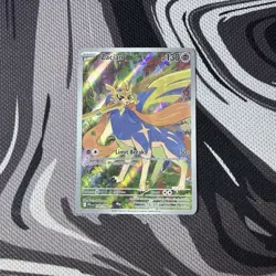 Pokemon TCG Zacian V 100/094 Full Art Illustration Rare Phantasmal Flames NM - Image 1