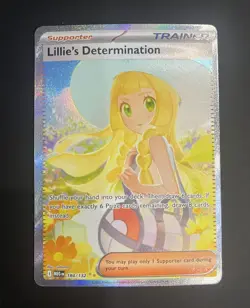 Pokemon! “Lillie's Determination” | Mega Evolution| Holo 184/132 Me01 SIR - Image 1