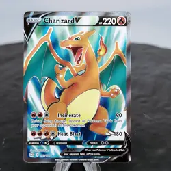 Charizard V 153/172 Brilliant Stars Full Art Ultra Rare Pokemon SWSH NM 🔥 - Image 1