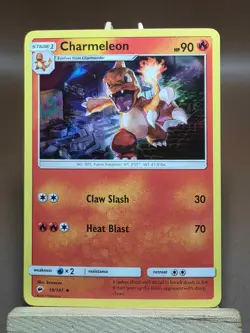 MP Pokemon Charmeleon - 19/147 - Holo - Sun & Moon Burning Shadows - Image 1