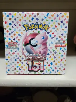 Pokemon 151 Japanese Booster Box Factory Sealed US seller With Shrink READ - Image 1