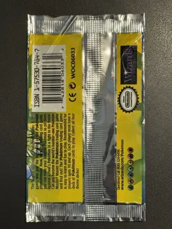 Pokemon Base Set Booster Pack Wrapper Shadowless EMPTY Venusaur 1999 - Image 3