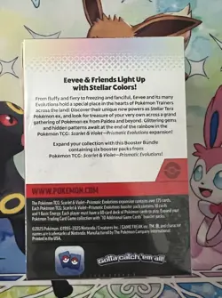 Pokemon Scarlet & Violet Prismatic Evolutions Booster Bundle Sealed - Image 2