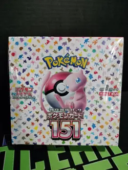 Pokemon Japanese Scarlet & Violet 151 booster box sealed w/shrink US Seller 2023 - Image 1