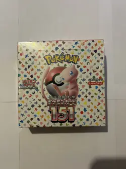 1x Pokemon 151 Japanese Booster Box SV2a – Factory Sealed - Image 1