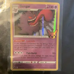 Pokemon Gengar Chilling Reign 057/198 Holo Rare 130 HP Reverse Holo English - Image 1