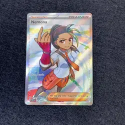 Pokemon TCG Nemona 229/091 S&V Paldean Fates Ultra Rare Foil M/NM P20 - Image 3