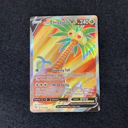 Pokemon TCG Alolan Exeggutor V 071/078 Pokemon Go Ultra Rare M/NM P51 - Image 3