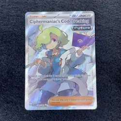 Pokemon TCG Ciphermaniac's Codebreaking 198/162 Temporal Forces Ultra Rare NM/M - Image 2