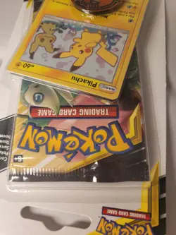 GALAXY SWIRL Pokemon TCG Sun Moon Team Up Blister Pack (Pikachu) SEALED - Image 3