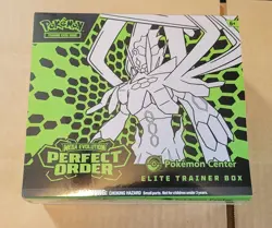 Pokemon TCG Perfect Order Pokemon Center Elite Trainer Box ETB Sealed New - Image 1