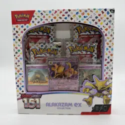 Pokemon TCG Scarlet & Violet-151 Alakazam ex Collection Booster Box Factory Seal 820650855269 - Image 1