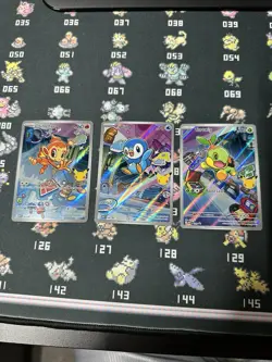 Pokemon 2026 First Partner Illustration Collection Series 1 IR Promos, Set 40-42 - Image 1
