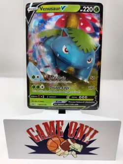 Pokemon Venusaur V SWSH100 Sword Shield Black Star Promo sc - Image 1