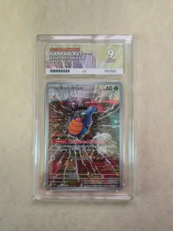Pokemon TCG - Karrablast - Black Bolt - 094/086 - Illustration Rare -ACE Grade 9 - Image 1