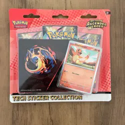 Pokemon TCG Ascended Heroes Tech Sticker Collection Charmander Promo Sealed - Image 1