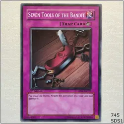 Seven Tools of the Bandit - 5DS1-EN039 - Common 1st Edition Yugioh - Image 1