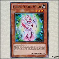 Serene Psychic Witch - EXVC-EN026 - Common Unlimited Yugioh - Image 1