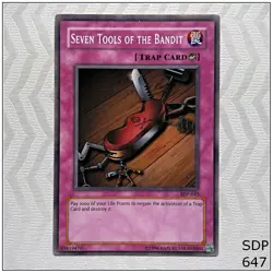 Seven Tools of the Bandit - SDP-045 - Common Unlimited Yugioh - Image 1