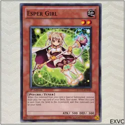 Esper Girl - EXVC-EN023 - Common 1st Edition Yugioh - Image 1