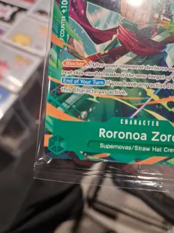 One Piece Tcg Roronoa Zoro 2026 C2E2 Promo Card Guaranteed - Image 4