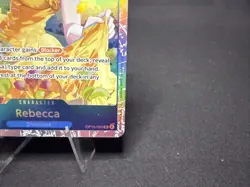 Rebecca OP15-053 Super Rare Adventure on Kami's Island One Piece NM - Image 3