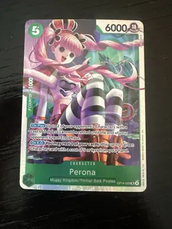 Perona OP14-033 SR The Azure Sea's Seven One Piece English NM - Image 1