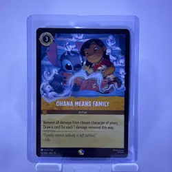 Ohana Means Family (Legendary) Disney Lorcana Winterspell 32/204 - Image 1