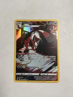 Thievul GG17/GG70 Holo Full Art Ultra Rare Card Pokemon Crown Zenith - NM - Image 1