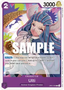 Ulti - OP01-093 - One Piece Card Game - Promotion Pack 2023 - Image 1
