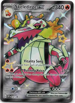 Skeledirge ex Promo SV: Scarlet & Violet Promo Cards SVP Fire Holofoil 081 2023 - Image 1