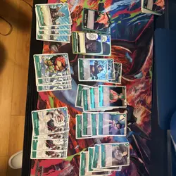 One piece Op-12 Roronoa Zoro Deck Core (30 Cards) Great For New Players - Image 1