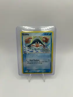 Krabby Crystal Guardians Reverse Holo Card 54/100 NM Condition - Image 1