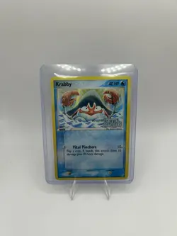 Krabby Crystal Guardians Reverse Holo Card 54/100 NM Condition - Image 2