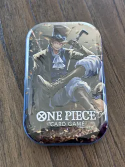 ONE PIECE TCG Card Game MINI TIN Volumn 2 SABO Sealed - Image 1