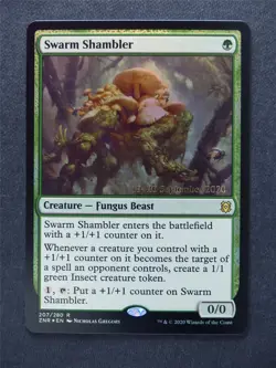 Swarm Shambler Promo Foil - Mtg Magic Cards #HN - Image 1