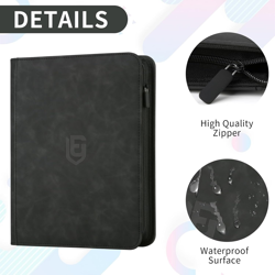 1024 Pocket Card Binder,16 Pocket Trading Card Binder，Side Loading Collectible C - Image 3