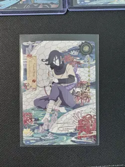 Naruto Kayou Cards Lot (5x) CR + AR Sasuke Orochimaru Neji NM/LP - Image 2