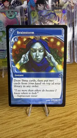 MTG Magic 1 x Brainstorm x 1 - MB2 - Future Sight Border - Image 1