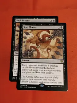 MTG - Soul Shatter (x2) Zendikar Rising 127/280 Magic The Gathering Unplayed Mnt - Image 1