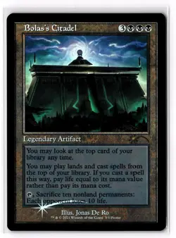 Bolas's Citadel (Retro Frame) 3 WPN & Gateway Promos Foil NM - Image 1